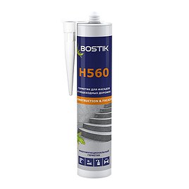 Герметик гибридный Bostik H560 Seal'n'flex all weather светло-серый 290 мл