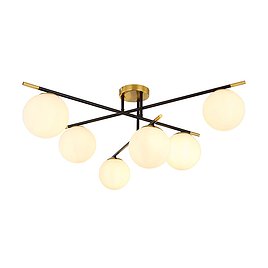 Люстра потолочная Arte Lamp Alcor (A2224PL-6BK) E14 40 Вт 220 В IP20
