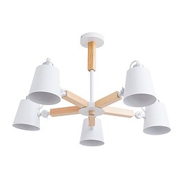 Люстра потолочная Arte Lamp Oscar (A7141PL-5WH) E27 40 Вт 220 В IP20
