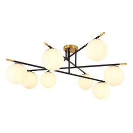 Люстра потолочная Arte Lamp Alcor (A2224PL-8BK) E14 40 Вт 220 В IP20