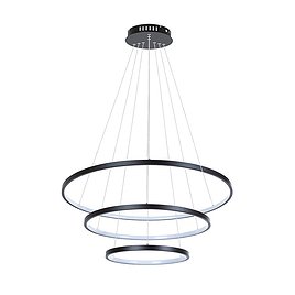 Люстра подвесная Arte Lamp Frodo (A2197SP-3BK) LED 145 Вт 220 В IP20