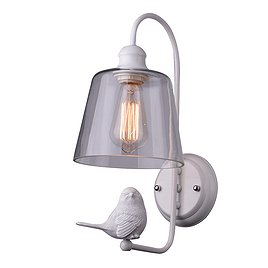 Бра настенное ARTE LAMP PASSERO (A4289AP-1WH) E27 40 Вт 220 В IP20