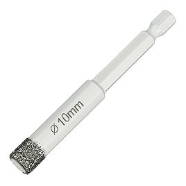 Коронка алмазная Diamond Industrial (DIDKVP10S10) по керамограниту d10 мм