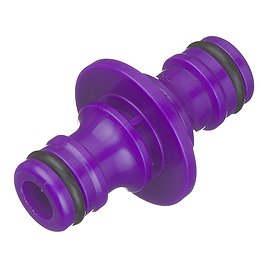 Соединитель 1/2 для шлангов MasterProf пластиковый (ДС.070889)