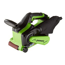 Шлифмашина ленточная аккумуляторная Greenworks G24BS (3100607) 457х76 мм без АКБ и ЗУ