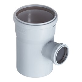 Тройник Valfex (24110050) d110х110х50 мм 87° пластиковый для внутренней канализации