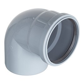 Отвод Valfex (20101110) d110 мм 87° пластиковый для внутренней канализации