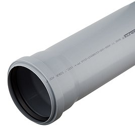 Труба канализационная Valfex Base (201100050) d110х500 мм пластиковая для внутренней канализации