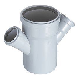 Крестовина Valfex d110х50х50 мм 45° пластиковая для внутренней канализации