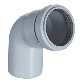 Отвод Valfex d50 мм 67° пластиковый для внутренней канализации