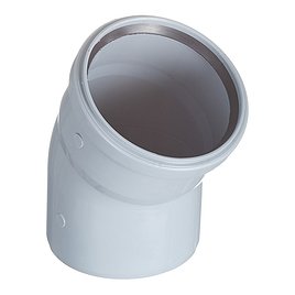 Отвод Valfex (20122110) d110 мм 30° пластиковый для внутренней канализации