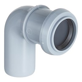 Отвод Valfex d32 мм 87° пластиковый для внутренней канализации