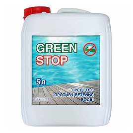 Средство против цветения воды для дезинфекции бассейнов CemMix Green Stop 5 л