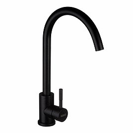 Смеситель для кухни Esko Kitchen черный с высоким изливом однорычажный (K45 Black)