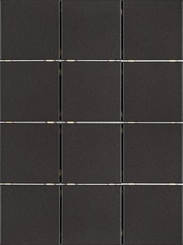 Мозаика Kerama Marazzi Агуста черная из керамогранита 400х300х7 мм квадрат (8 шт.=0,922 кв.м)