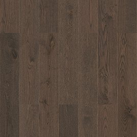 Паркетная доска Tarkett Bolero Plank дуб барон темный 1,182 кв.м 14 мм однополосная с фаской брашированная
