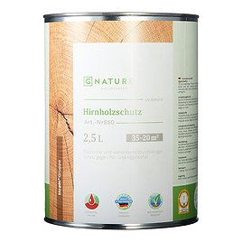Масло GNature Hirnholzschutz для защиты торцов бесцветное 2,5 л