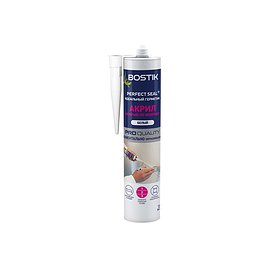 Герметик акриловый Bostik Perfect Seal Мокрым по мокрому белый 300 мл