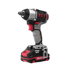 Гайковерт аккумуляторный ударный бесщеточный P.I.T. PIW20H-300B 20В 2Ач Li-Ion 1 АКБ и ЗУ