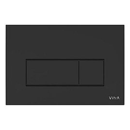 Клавиша смыва для инсталляций Vitra Root Square черная матовая (740-2311)