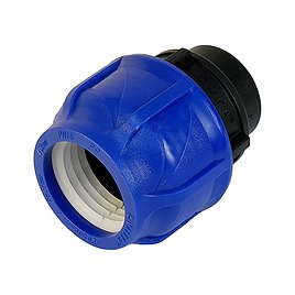 Муфта ПНД Valfex компрессионная переходная 40х1 ВР(г)
