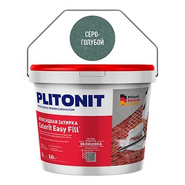 Затирка эпоксидная Plitonit Colorit EasyFill серо-голубая 2 кг