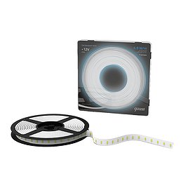 Лента светодиодная SMD 2835 Gauss 6500К 12 В 4,8 Вт/м 5 м IP66 (311000305)