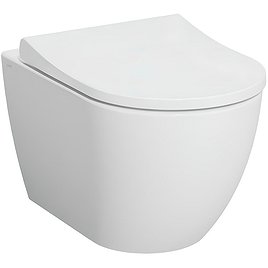 Унитаз подвесной Vitra Mia Round безободковый без сиденья (7510B003-0075)