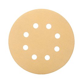 Диск шлифовальный КМ Gold d125 мм Р40 на липучку бумажная основа (5 шт.)