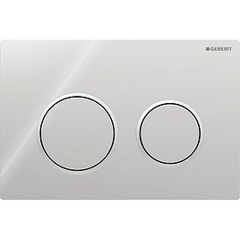 Клавиша смыва для инсталляций Geberit Omega хром глянецевый/матовый (115.085.KH.1)