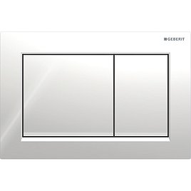 Клавиша смыва для инсталляций Geberit Omega хром глянецевый/матовый (115.080.KH.1)