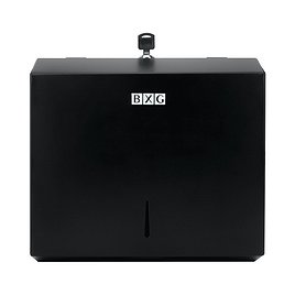 Диспенсер BXG PD-5003В для бумажных полотенец нержавеющая сталь черный (1750502)