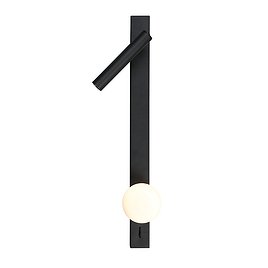 Бра Arte Lamp светодиодное 10 Вт 220 В черное 4000К IP20 (A2172AP-2BK)