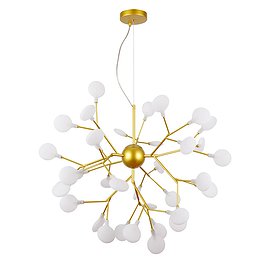 Люстра подвесная Arte Lamp Candy G4 3 Вт 30 кв.м (A7274SP-36GO)