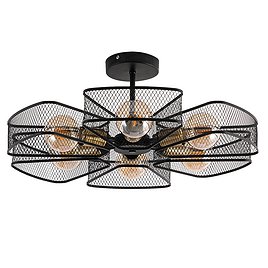 Люстра подвесная Arte Lamp Maasym E27 60 Вт 14 кв.м (A7044PL-6BK)