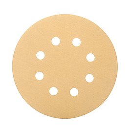 Диск шлифовальный КМ Gold d125 мм Р150 на липучку бумажная основа (5 шт.)