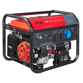 Генератор бензиновый Fubag BS 7500 A ES Duplex 7 кВт с электростартером (641087)