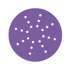 Диск шлифовальный КМ Purple d225 мм Р40 на липучку бумажная основа (5 шт.)