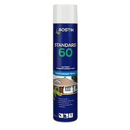Пена монтажная бытовая Bostik Standard 60 летняя 750 мл