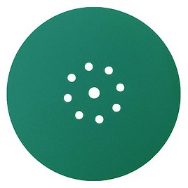 Диск шлифовальный КМ Green Film d225 мм Р180 на липучку пленочная основа (3 шт.)