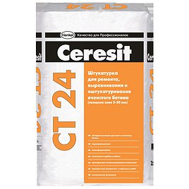 Церезит СТ 24/25 - штукатурка для ячеистого бетона