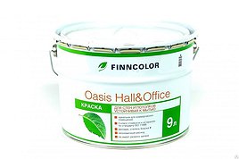 OASIS HALL@OFFICE A 4 краска для стен и потолков устойчивая к мытью 9 л