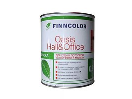 OASIS HALL@OFFICE C 4 краска для стен и потолков устойчивая к мытью 0,9 л