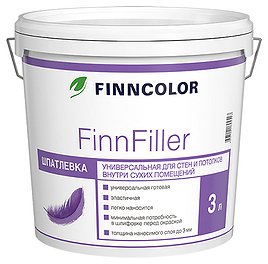 FinnFiller финишная шпаклевка 3л.