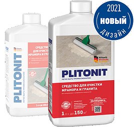 Плитонит - Средство для очистки мрамора и гранита - 1 л.