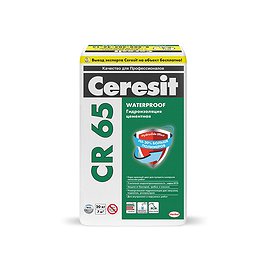Церезит - CR 65 Waterproof масса гидроизоляционная (20кг)