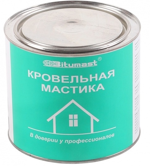 Мастика кровельная (2,0л) "Bitumast"