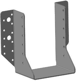 Наконечник балки открытый 100*140*2мм из оц.ст.