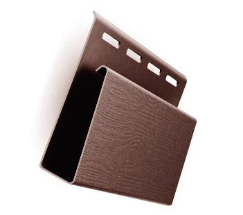 J-Профиль широкий(Наличник) коричневый GL 3,05м