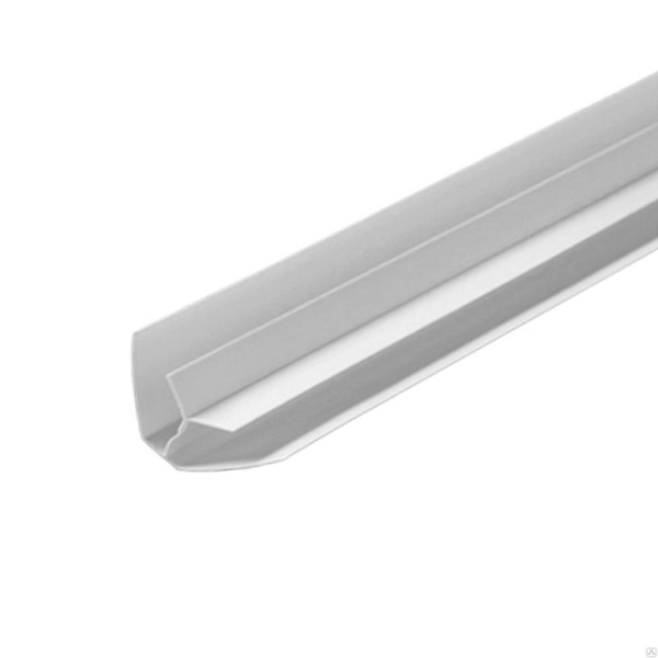 Угол внутренний для панелей, 3000мм, белый